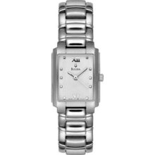 Bulova Women's 63l22 Bracelet Silver Dial Watch