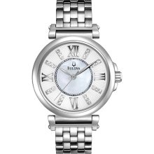 Bulova Womens Diamond 96P134 Watch