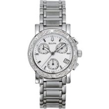 Bulova Women's Diamond Marine Star Chronograph Watch