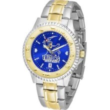 California San Diego Tritons Men's Stainless Steel and Gold Tone Watch