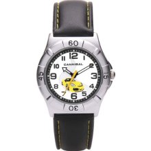 Cannibal Kids Yellow Racing Car Watch Cj192-18