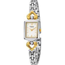 Caravelle by Bulova Women's 45L112 Bracelet Two-Tone Square Watch