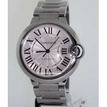 Cartier Ballon Bleu Stainless Steel Mid Size Automatic W6920046