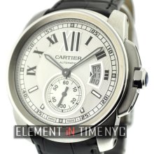 Cartier Calibre Collection Calibre Stainless Steel Silver Dial