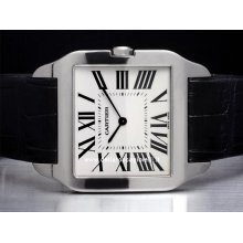 Cartier Santos Dumont LM W2007051 white gold watch price new