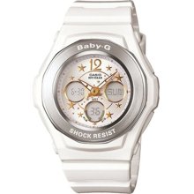 Casio BGA104-7B Baby-G Women's World Time Anadigi Watch