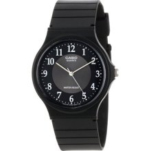 Casio Black Classic Analogue Watch Mq-24-1b3