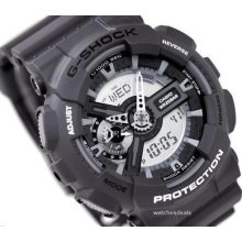 Casio G-shock, Extra Large, Magnetic Resistant, Ga110c Ga-110c-1a, Dark Gray