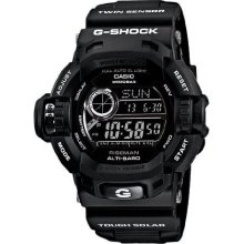 Casio G-shock, Riseman, Solar, Black, Limited Color Version, G9200bw G-9200bw-1