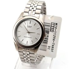 Casio Men E-data-bank Watch +warranty Mtp1129a Mtp-1129a-7a