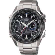 Casio Self Charging Edifice Stainless Steel Chronograph Watch - Men's Watches