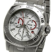 Cerruti 1881 Comandante Mens Swiss Chronograph Stainless Steel Watch