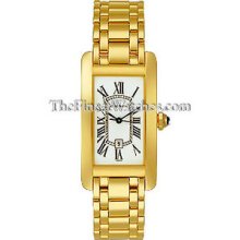 Certified Pre-Owned Cartier Tank Americaine Mens Watch W26031K2