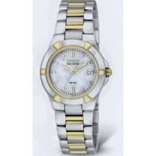 Citizen Eco Drive 2-tone Riva Watch With Mop Dial