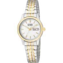 Citizen Eco-Drive Expansion Band Ladies Watch EW3154-90A