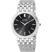 Citizen Eco-drive Solar Water Resistant Stainless Steel Dress Watch - Bp5000