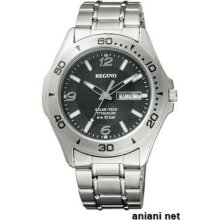 Citizen Reguno Solar-tec Standard Titanium Model Rs25-0013b Men's Watch