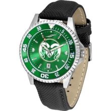 Colorado State Rams Men's Leather Wristwatch