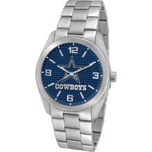 Dallas Cowboys Elite Series Men's Silver Watch