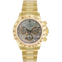 Daytona 18K Gold Model 116528 Slate Face Bezel Engraving