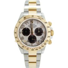 Daytona Steel & Gold Model 116523 Panda Dial