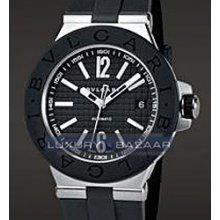 DIAGONO Automatic (SS Rubber / Black / Bracelet)