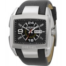 Diesel Analog Leather Strap 10 Bar Mens Watch DZ1215