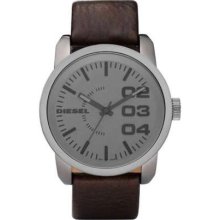 Diesel Men's Analogue Brown Leather DZ1467 Watch