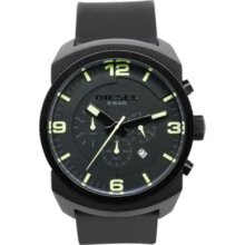 Diesel Men's Quartz Chronograph Polyurethane Strap Watch