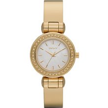 DKNY 3-Hand Analog Gold-tone Bangle Women's watch #NY8567