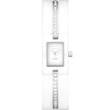 DKNY Ceramic White Dial Women's Watch #NY8406