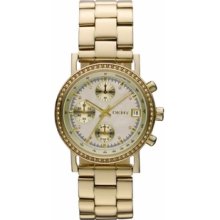 DKNY Women's NY8340 Gold Stainless-Steel Analog Quartz Watch with