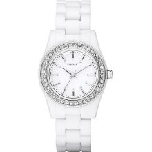 Dkny Women's White Plastic White Dial Quartz Watch