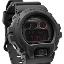 Dw-6900ms-1 Casio G-shock Militry Men Black Watch 100% Authentic