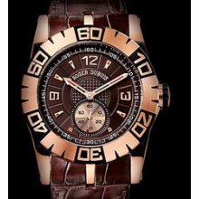 Easy Diver Automatic (PG / Chocolate / Leather Strap)
