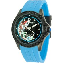 Ed Hardy Womens Teal Sport Watch