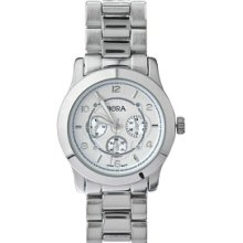 Emitations Kieran's Oversized Boyfriend Watch, Silver, 1 ea