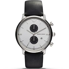 Emporio Armani 316 Stainless Steel Glossy Dial Bracelet Watch, 43mm