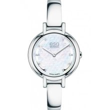 ESQ Contempo 07101405 Stainless Steel Watch with Mother of Pearl Dial