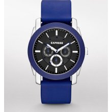 Express Mens Rivington Multifunction Watch Blue