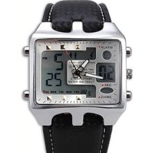 Fabulous Ohsen Mens / Boys Square Face Multi-digital Water Resistant Watch