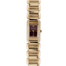 Fashion: Madison Avenue Gold Tone Bracelet Watch