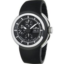 Fortis Men's 661.20.31 K Spaceleader Automatic Black Dial Watch ...