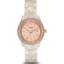 Fossil Fossil Ladies Pearlized White Mini Stella with