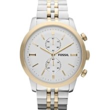 Fossil FS4785 Watch Townsman Mens - White Dial