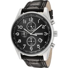 Fossil Men's Arkitekt Black Dial Watch FS4310