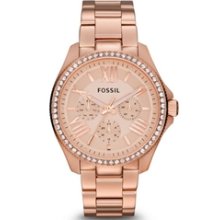 Fossil Women's AM4483 Cecile Multifunction Stainless Steel Watch - Ros