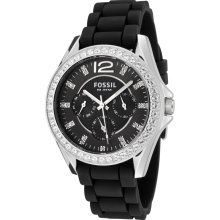 Fossil Women's Riley Black Dial Watch ES2345