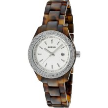 Fossil Women's White Dial Watch ES2680