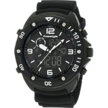 Freestyle Men's Dive FS85008 Black Polyurethane Quartz Watch with ...